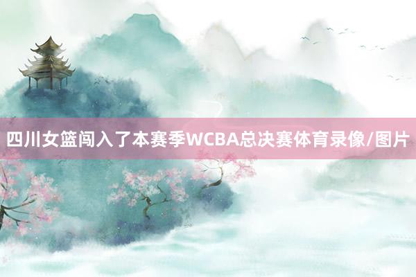 四川女篮闯入了本赛季WCBA总决赛体育录像/图片