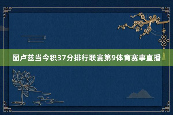 图卢兹当今积37分排行联赛第9体育赛事直播
