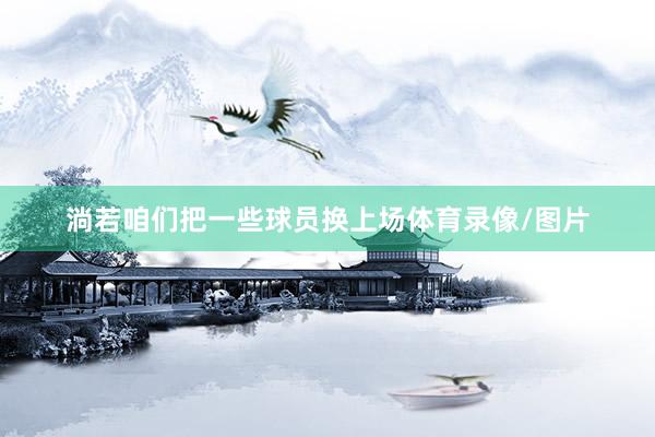 淌若咱们把一些球员换上场体育录像/图片
